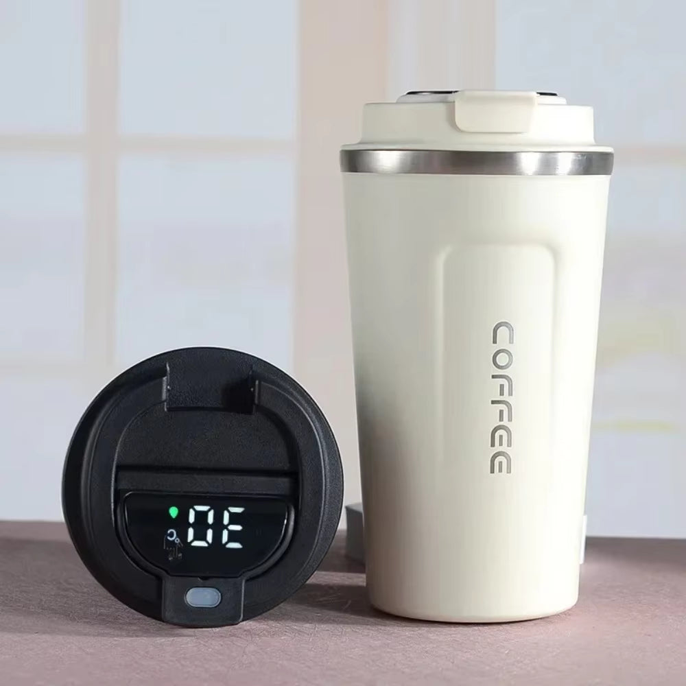 LED display coffee mug