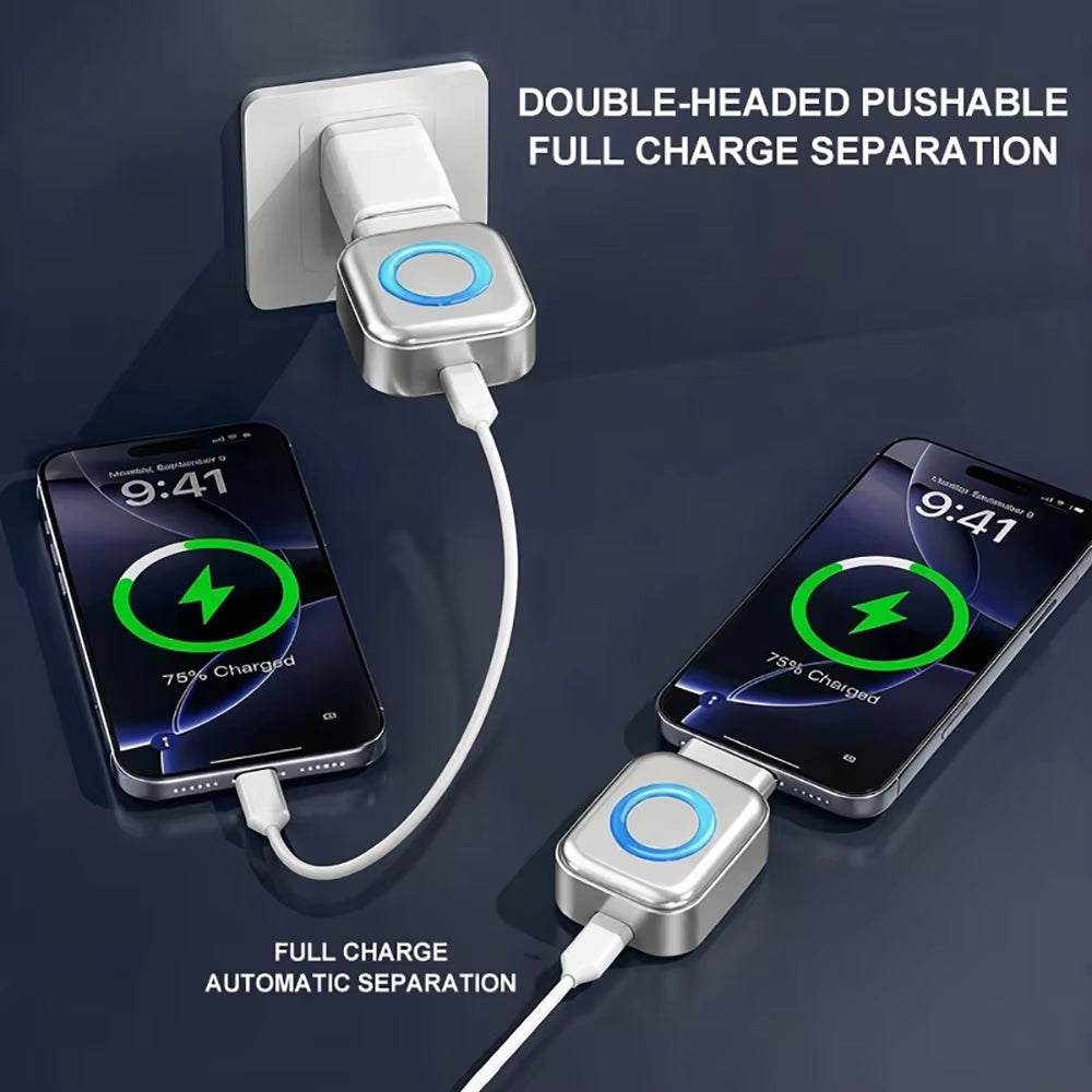 Type-C to USB-C OGT Adapter For 140W max Fast Charging Data Cable Automatic Power-Off Anti-Overcharge Separator