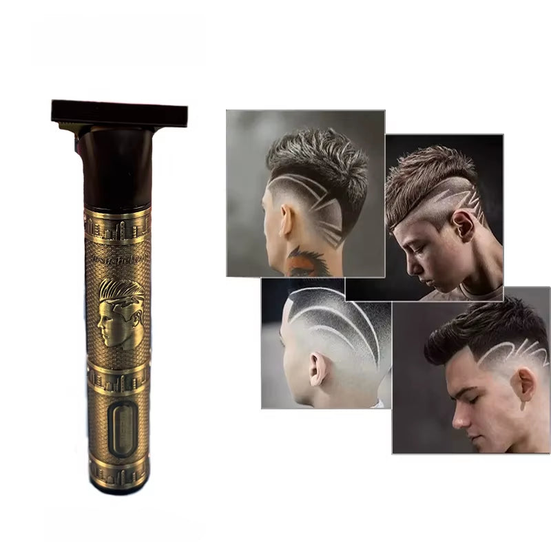 3 in 1 PROFESSIONAL T9 DRAGON STYLE TRIMMER FOR MEN, Usb Rechargeable Outline Edger Beard Trimmer