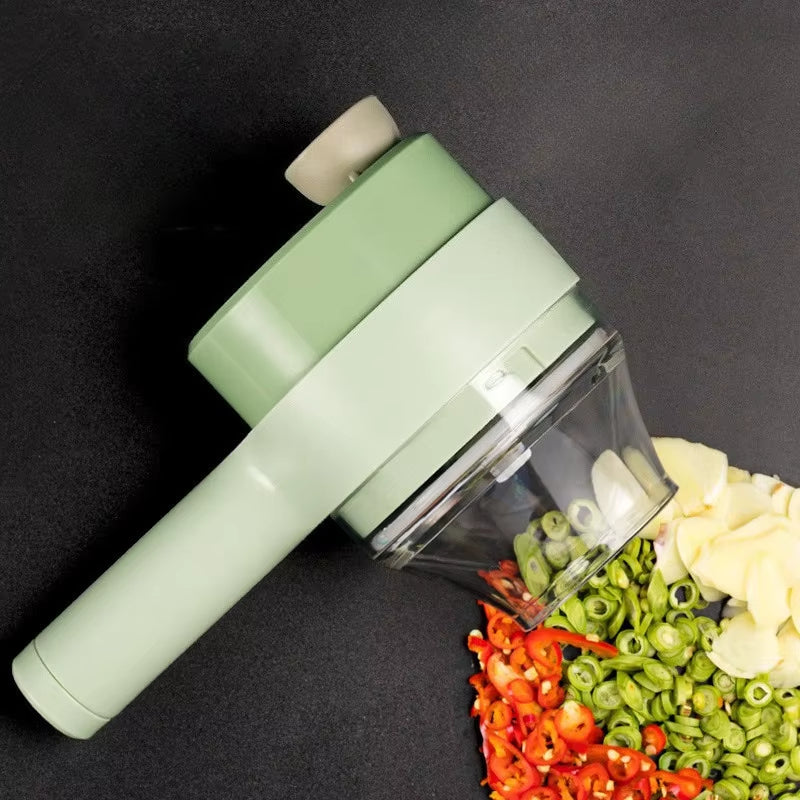 Rechargeable mini electric vegetable chopper