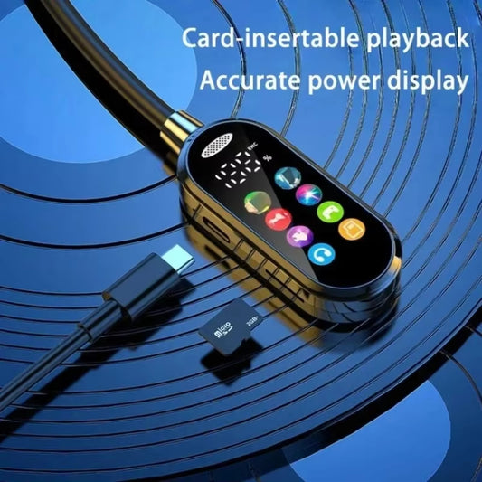 Digital neckband bluetooth headset