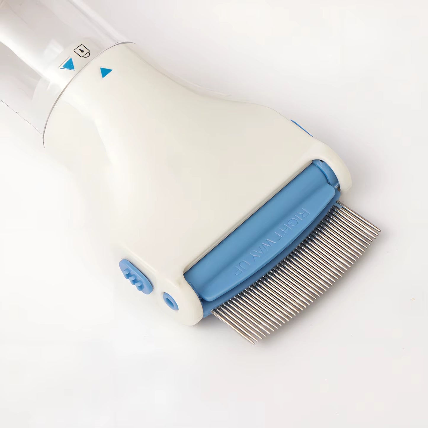 V Comb, Anti Lice Electric Comb, Head Lice Machine with 4 Filters, Lice Removal Machine, Anti Lice Machine with Steel Comb, Lice Egg Removal Machine