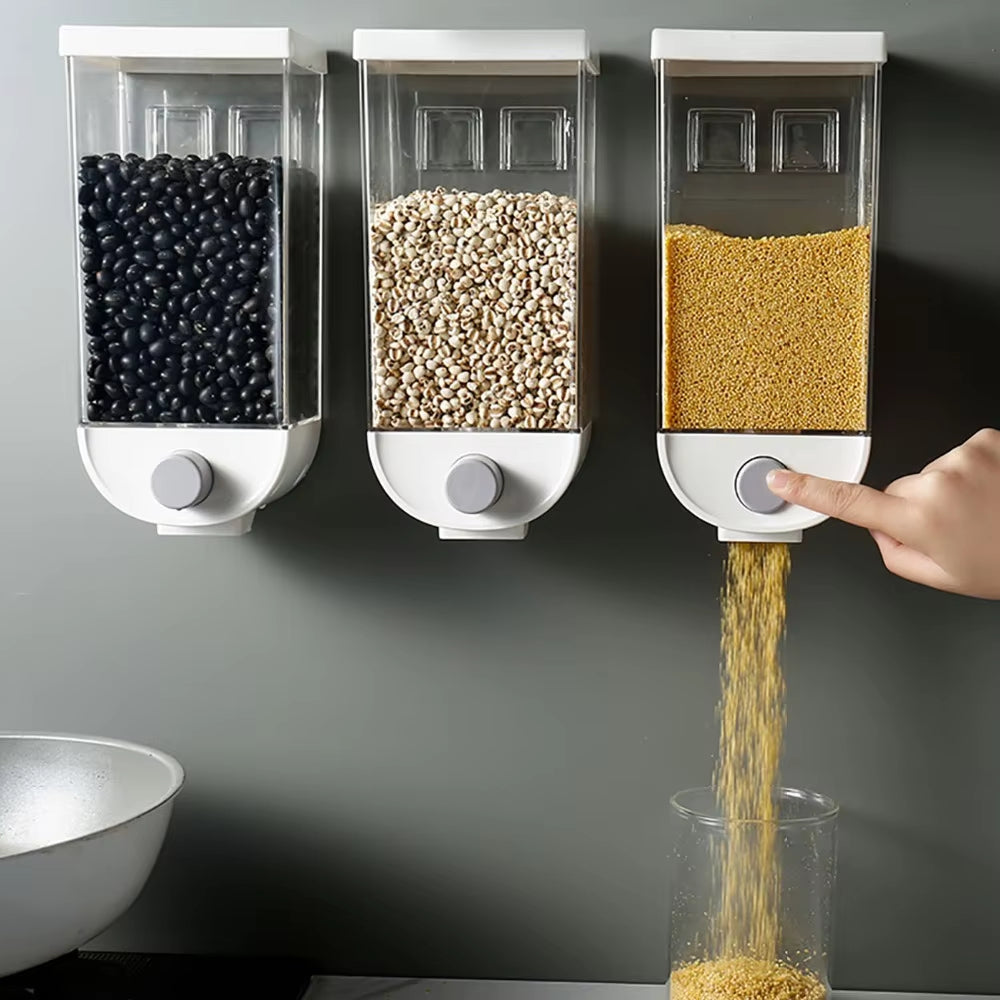 Food Dispenser Kitchen Organizer Organization Box