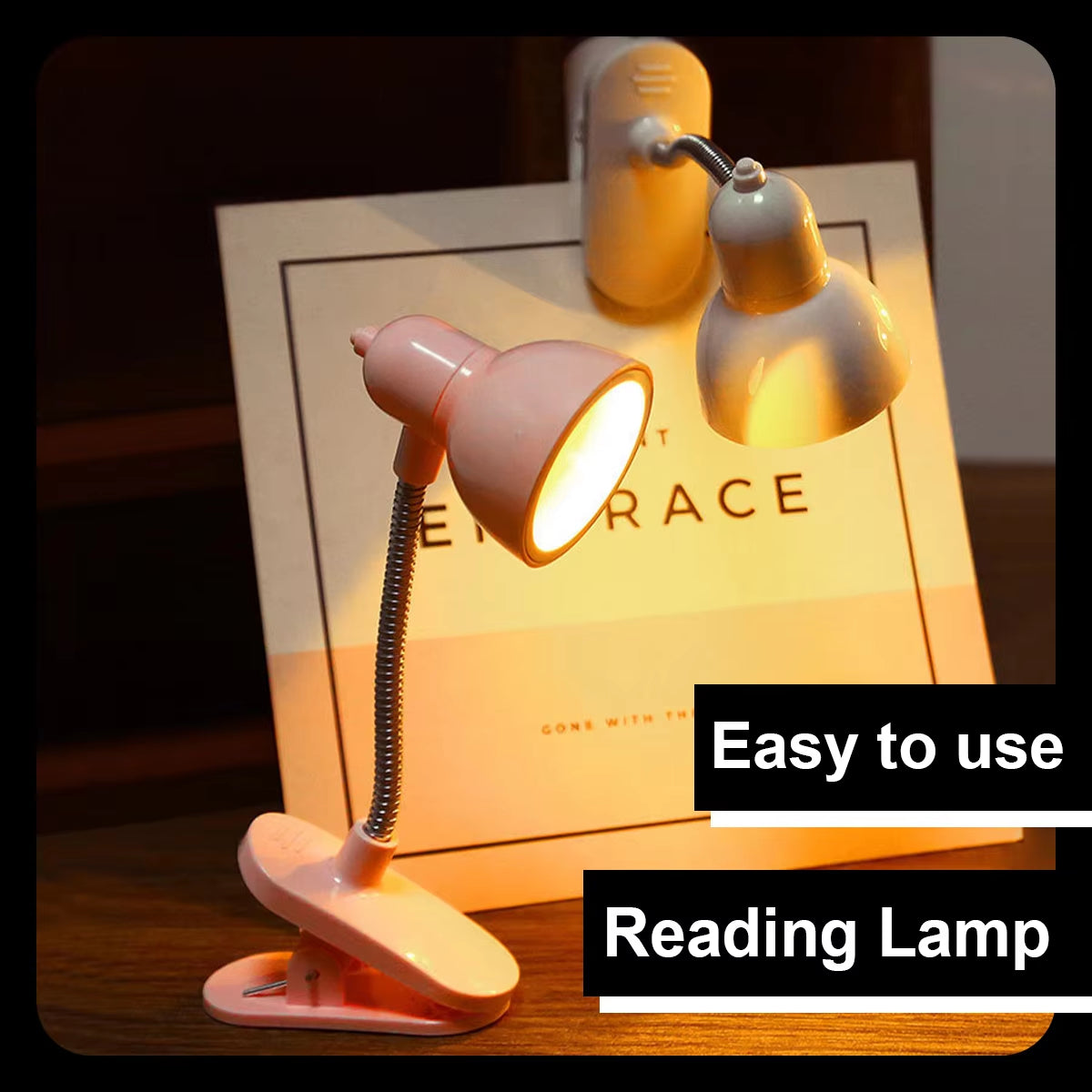 Mini book light lamp