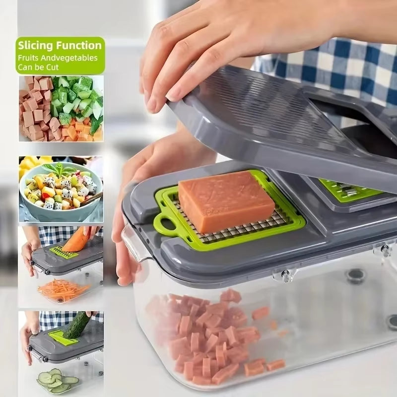 22-Piece Vegetable Cutter Set