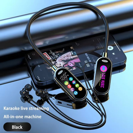 Digital neckband bluetooth headset