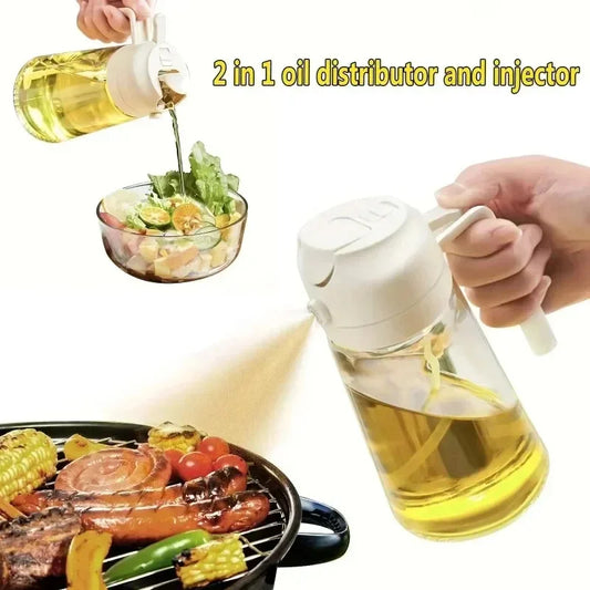 2 in 1 oil sprayer bottle