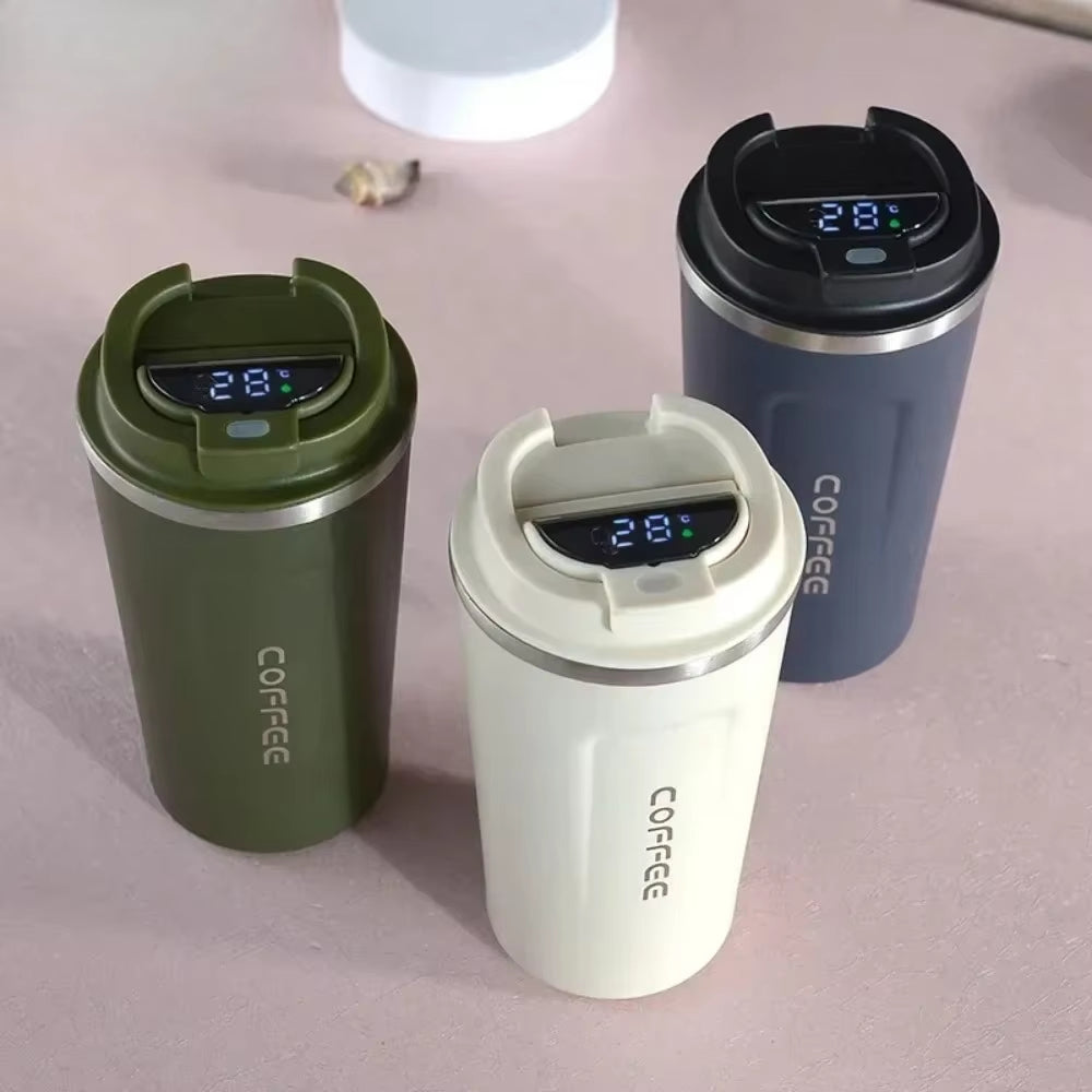 LED display coffee mug