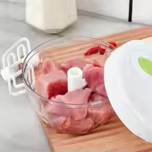 Manual food chopper