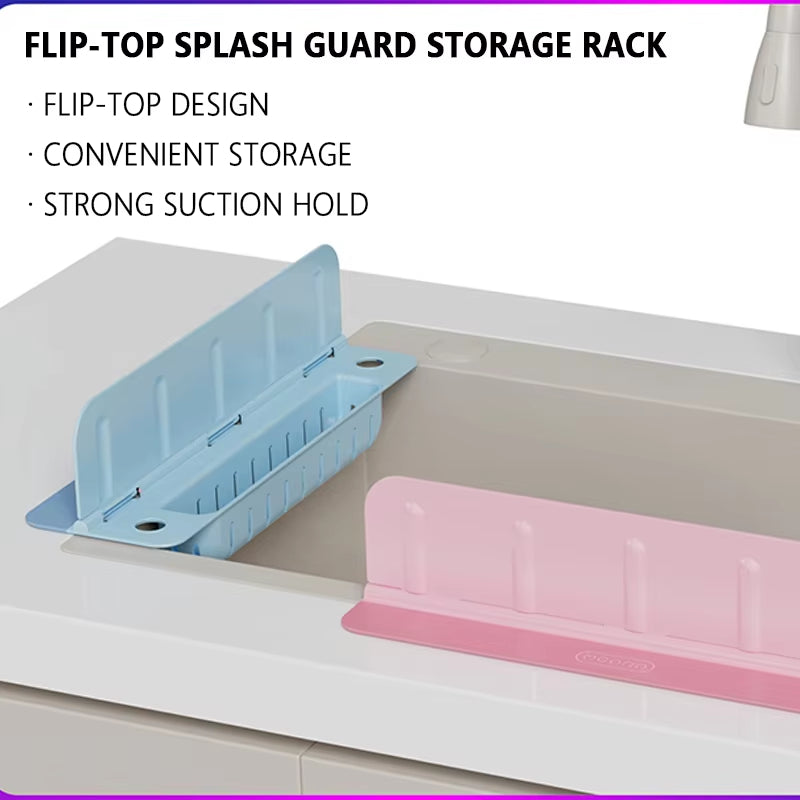 Silicone Sink Splash Guard 2 In 1